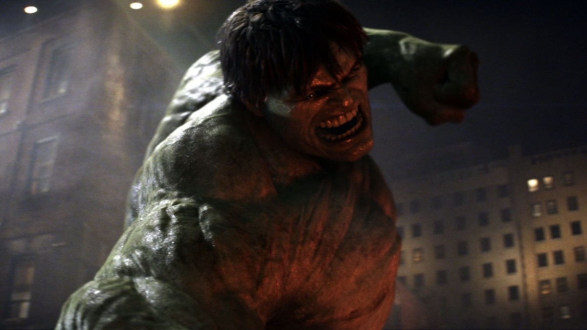 The Hulk winds up a punch in The Incredible Hulk