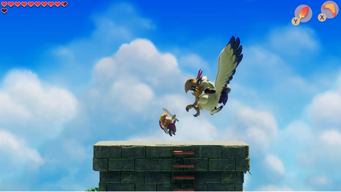 Imagen de enlaces de The Legend of Zelda del juego Awakening de Nintendo Switch
