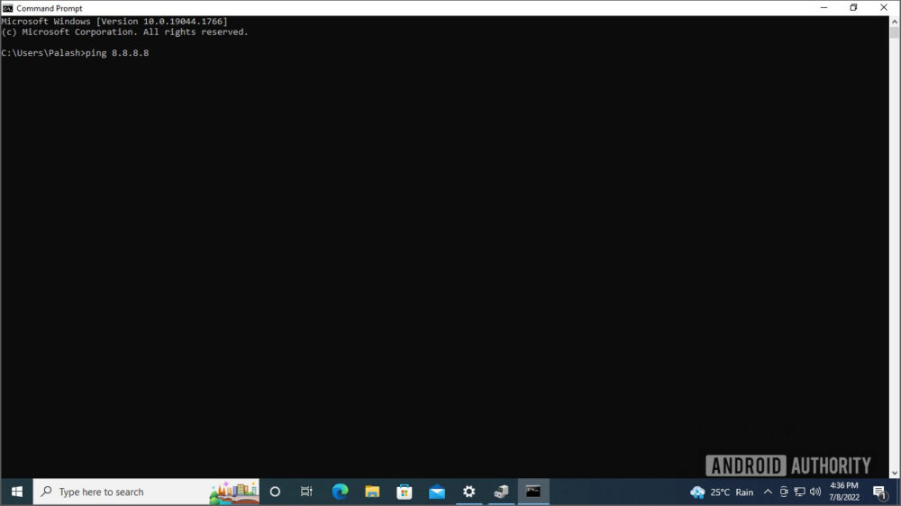 How To Do A Ping Test On Windows Android Authority how-to-do-a-ping-test-on-windows-android-authority