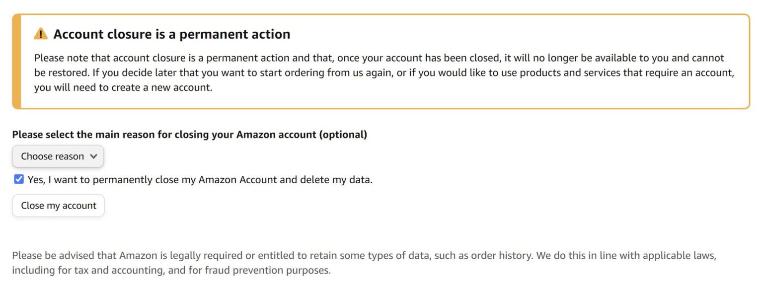 How to delete your Amazon account Android Authority
