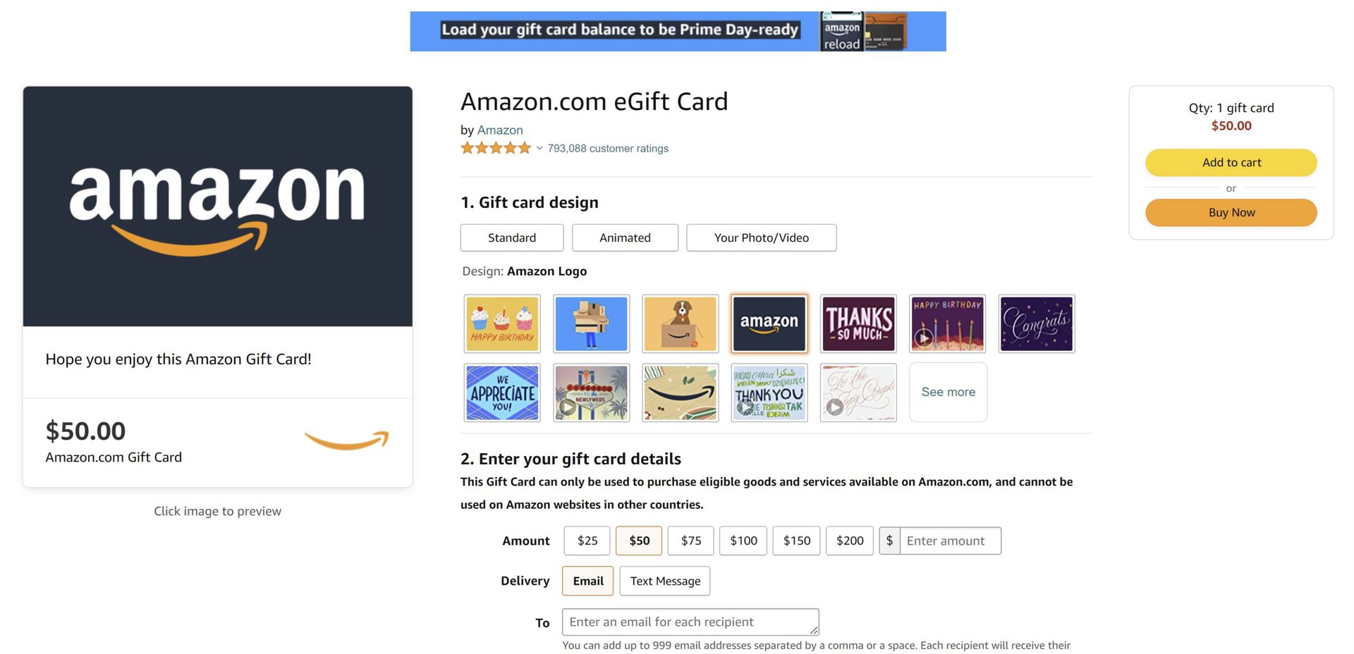 You can you split payments on amazon using a gift card.
