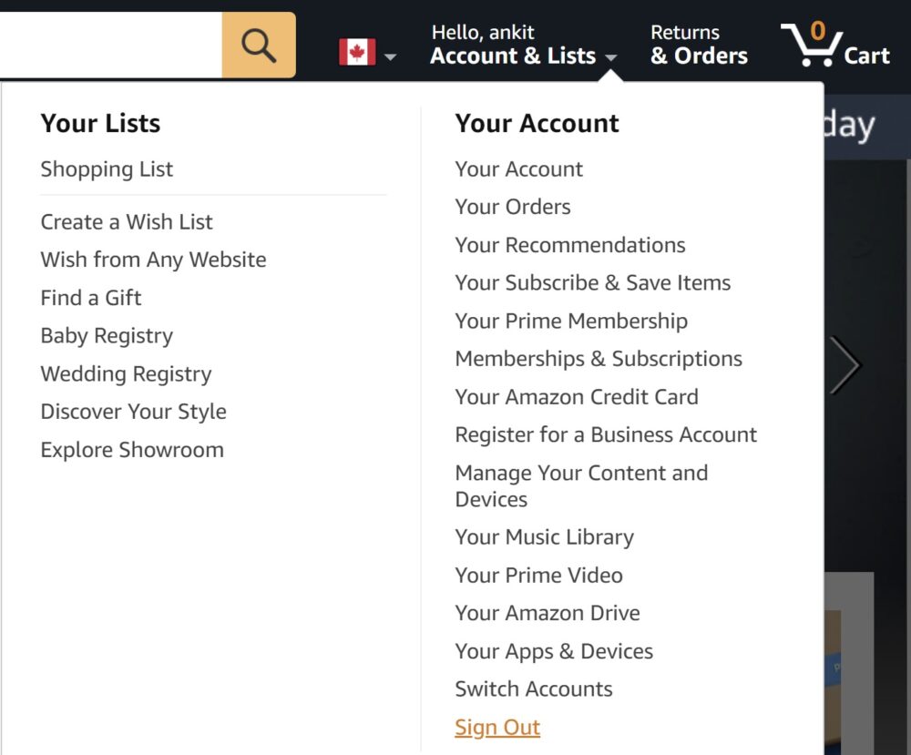 How to log out of the Amazon app or website Android Authority