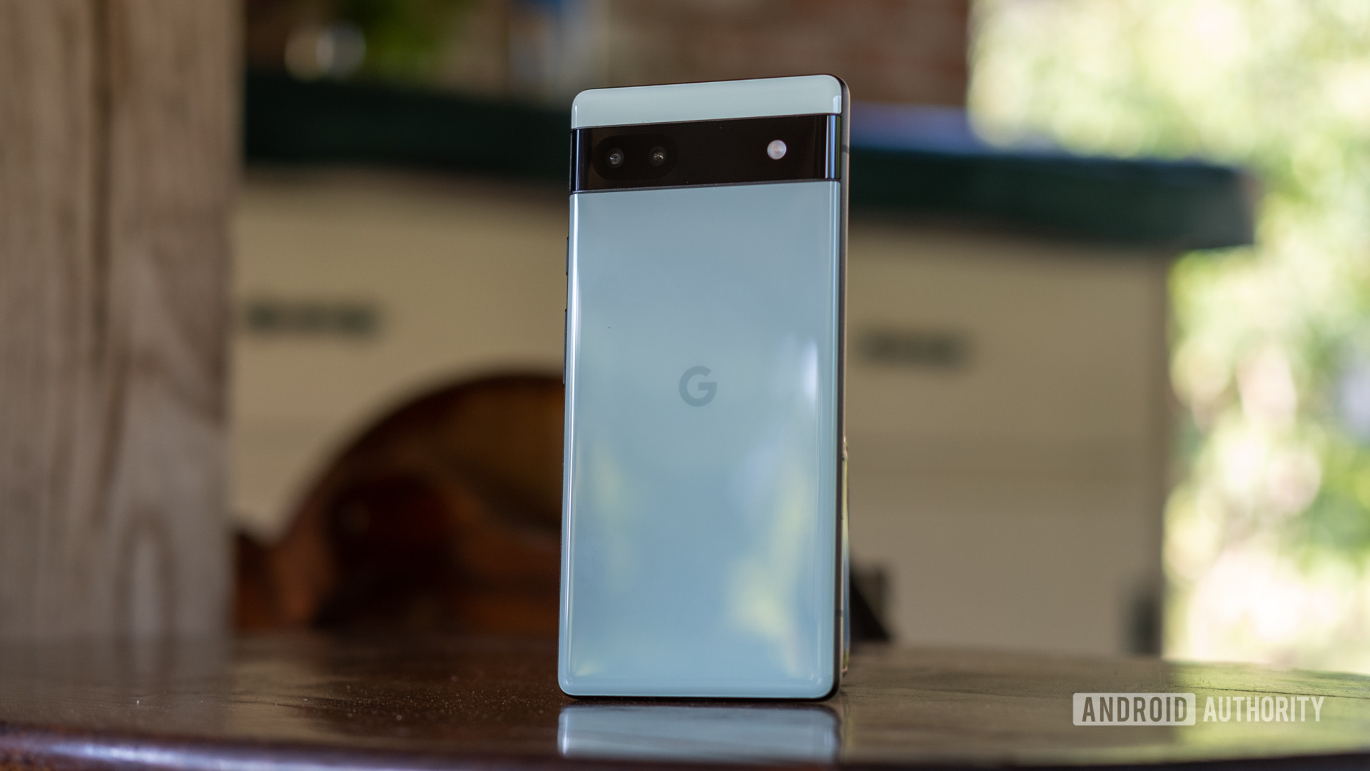 google pixel 6a back on table