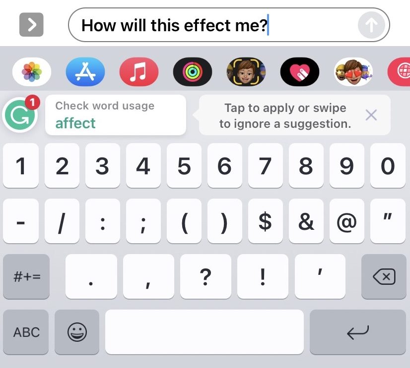 grammarly keyboard