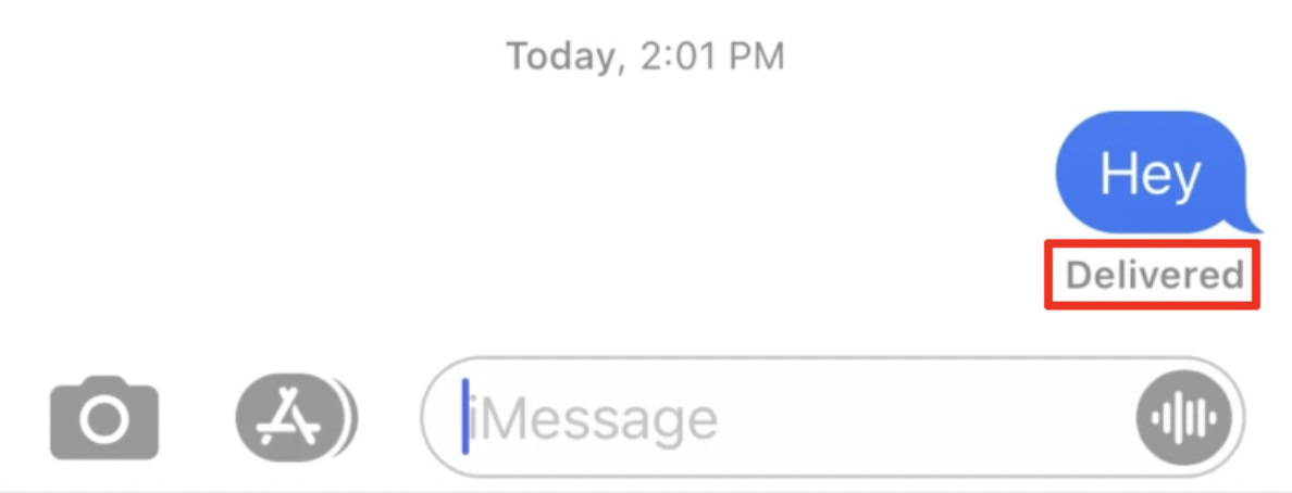 imessage delivery status