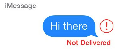 imessage not delivered blocked number