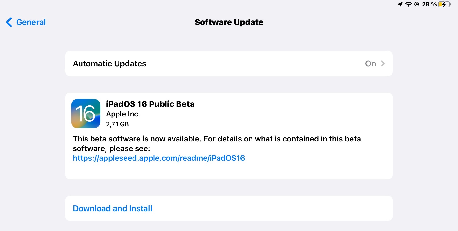 ios 16 beta available