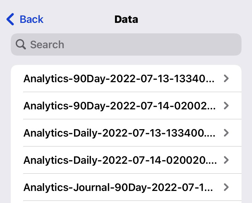 logs do sistema ios