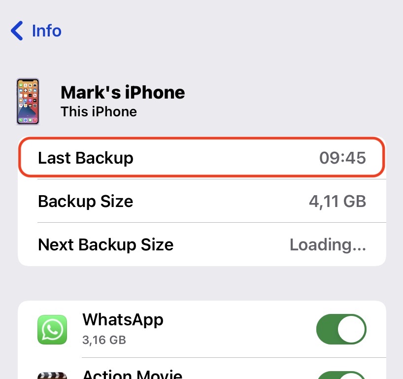 iphone backup