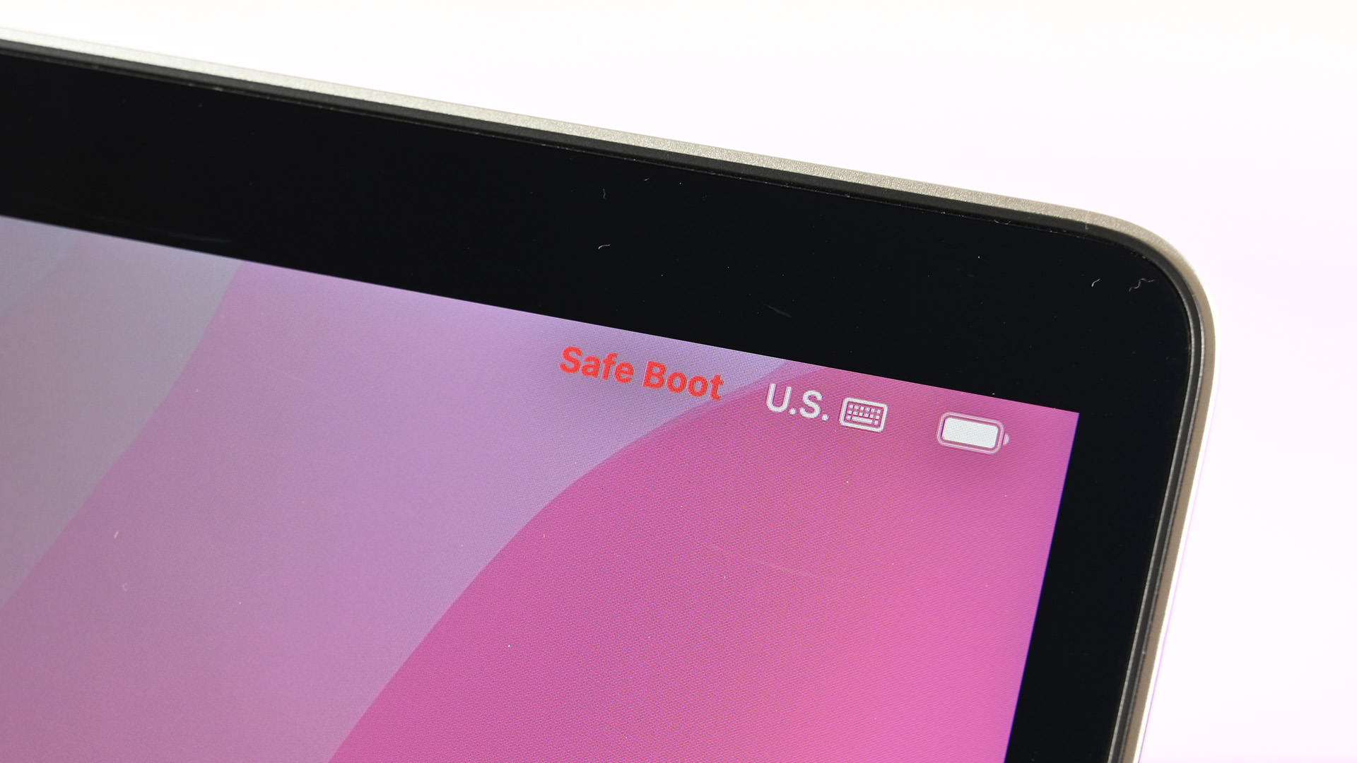 macOS safe boot