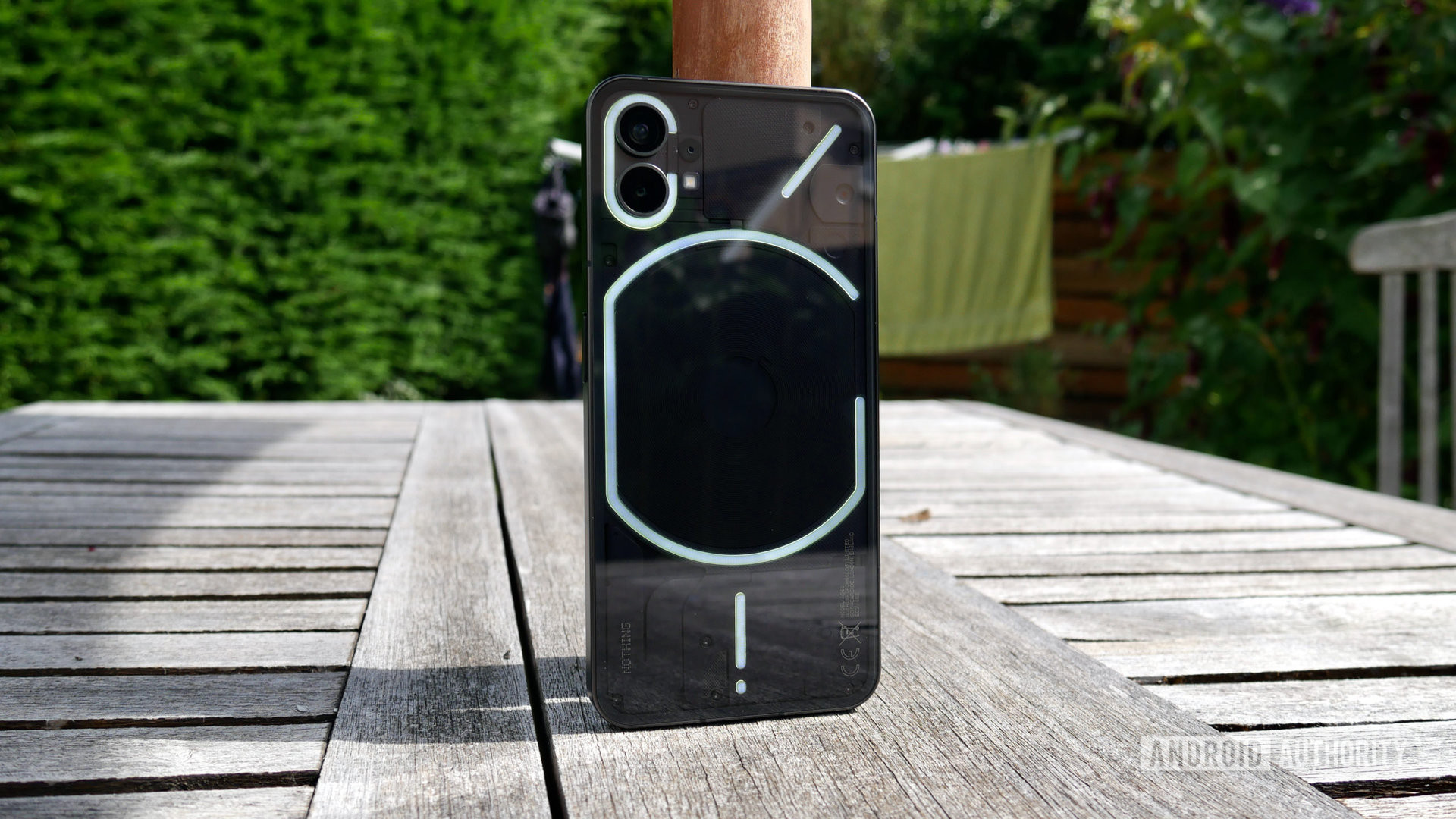 nothing phone 1 glyph on rear portrait scaled
