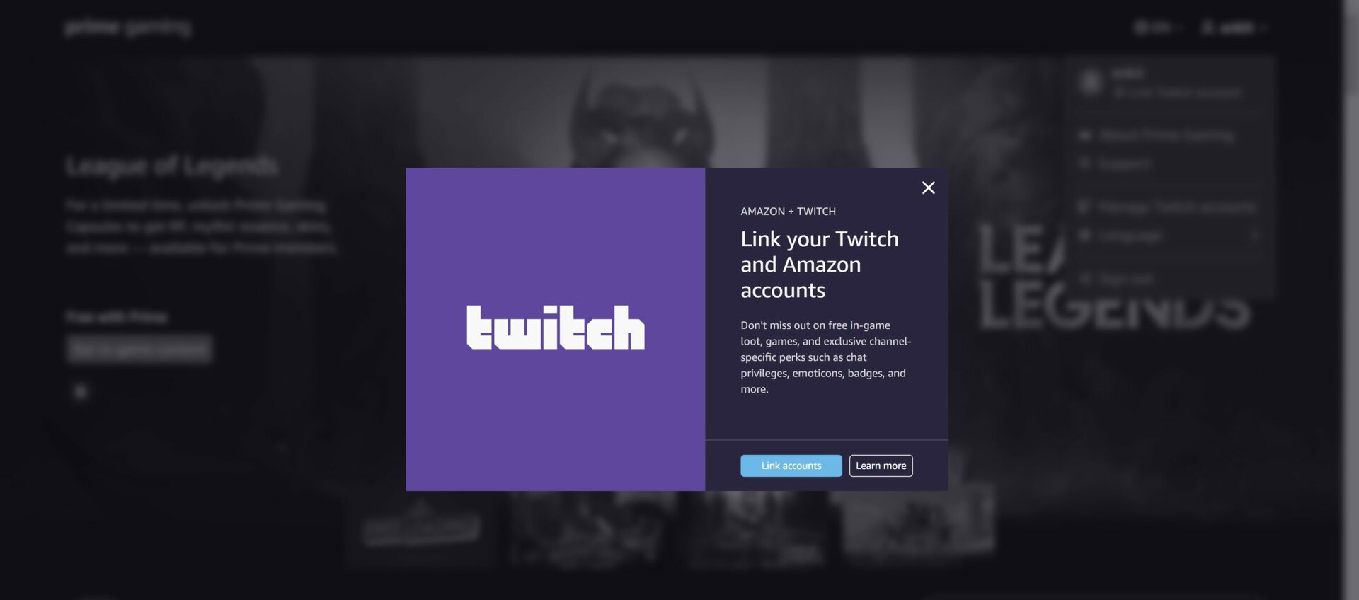 Links twitch. Myaccount Твич.