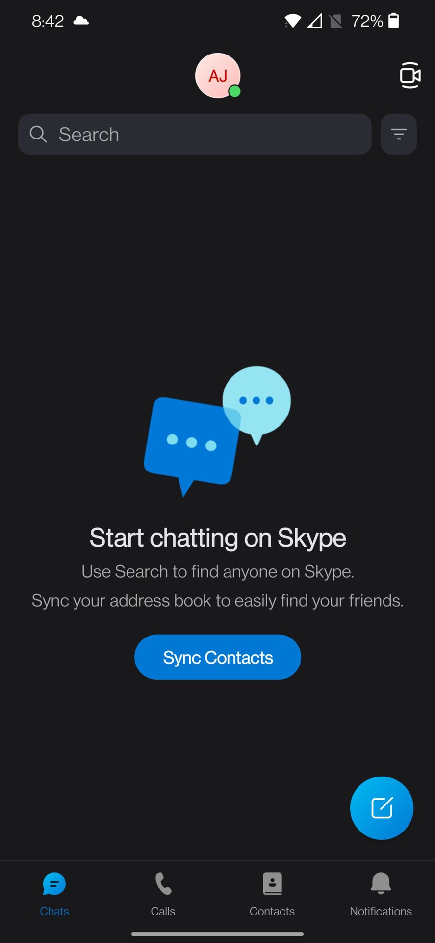 skype name change on mobile