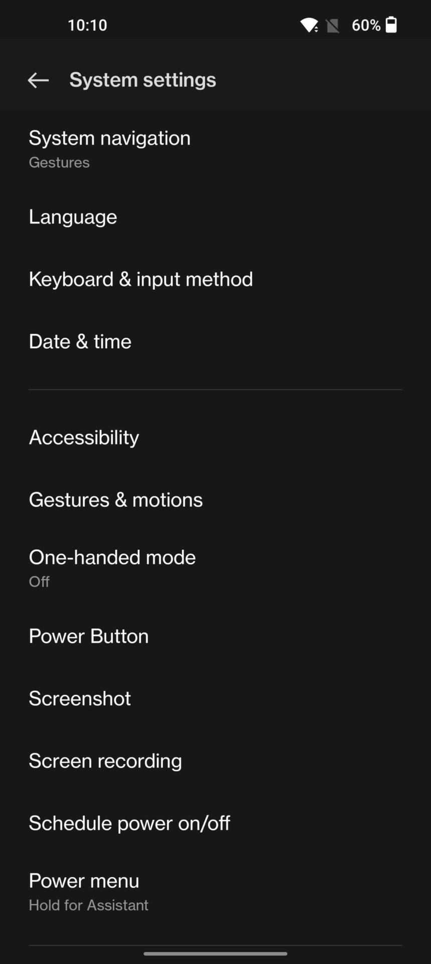 system settings change default keyboard on android