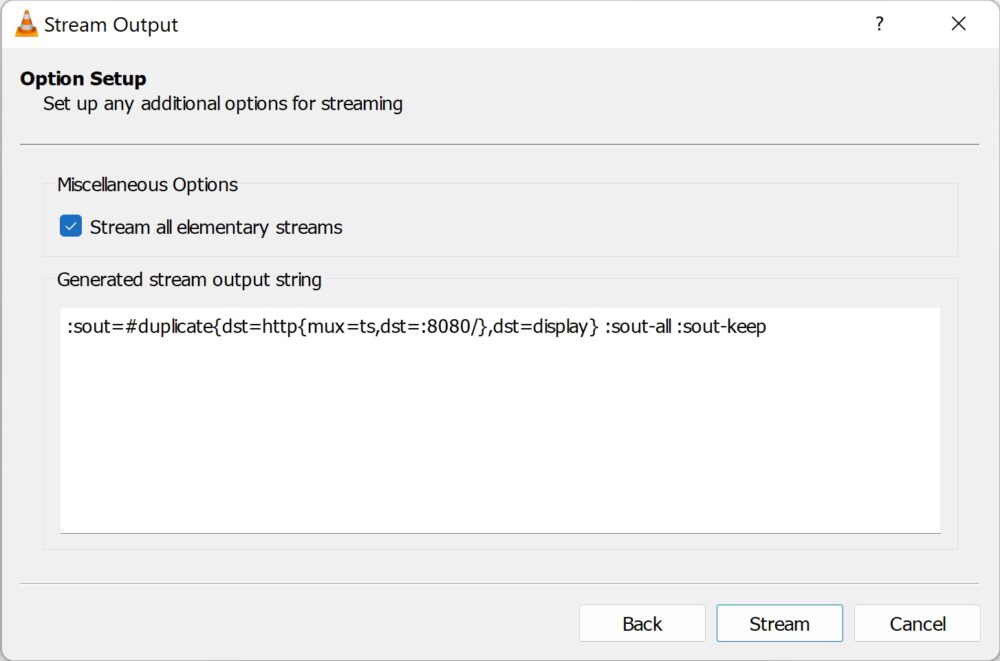 How to stream video and audio from the VLC media player