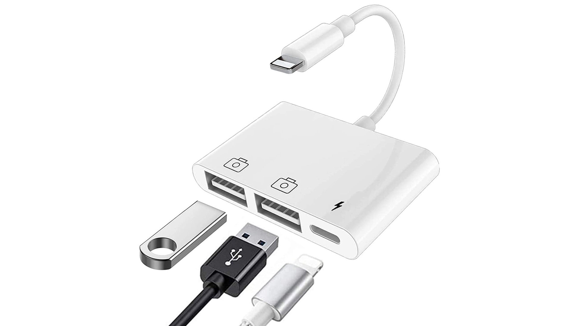 Covs Lightning to USB Dual Adapter - iPhone dongles