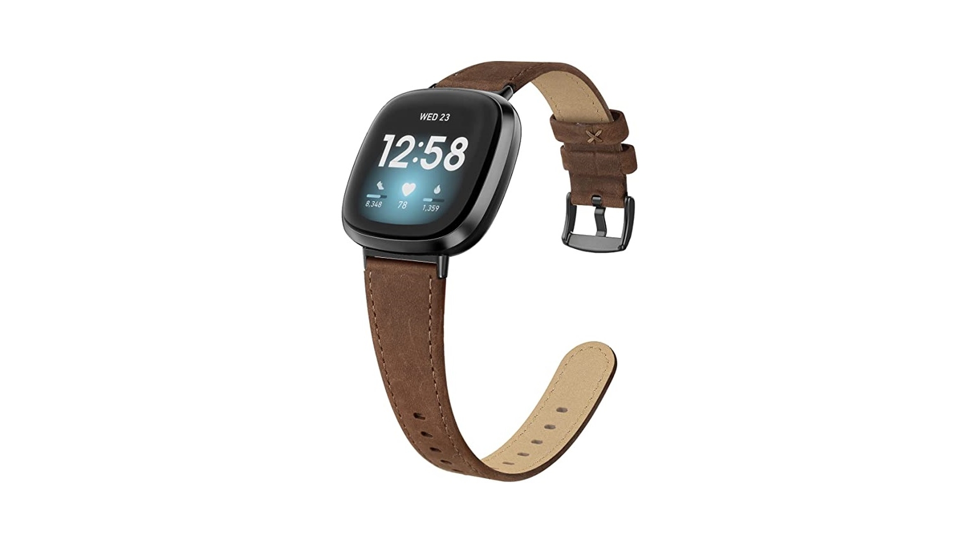 Edimens Leather Band fitbit versa 4 bands