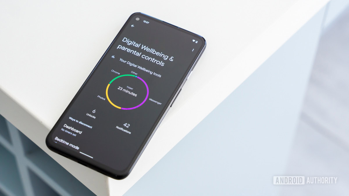 Google Digital Wellbeing stock photo 4