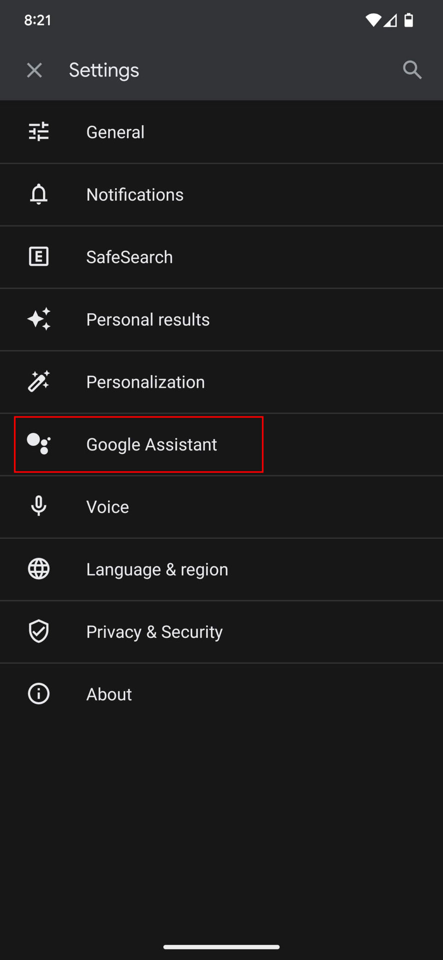 How to enable Google Assistant 2