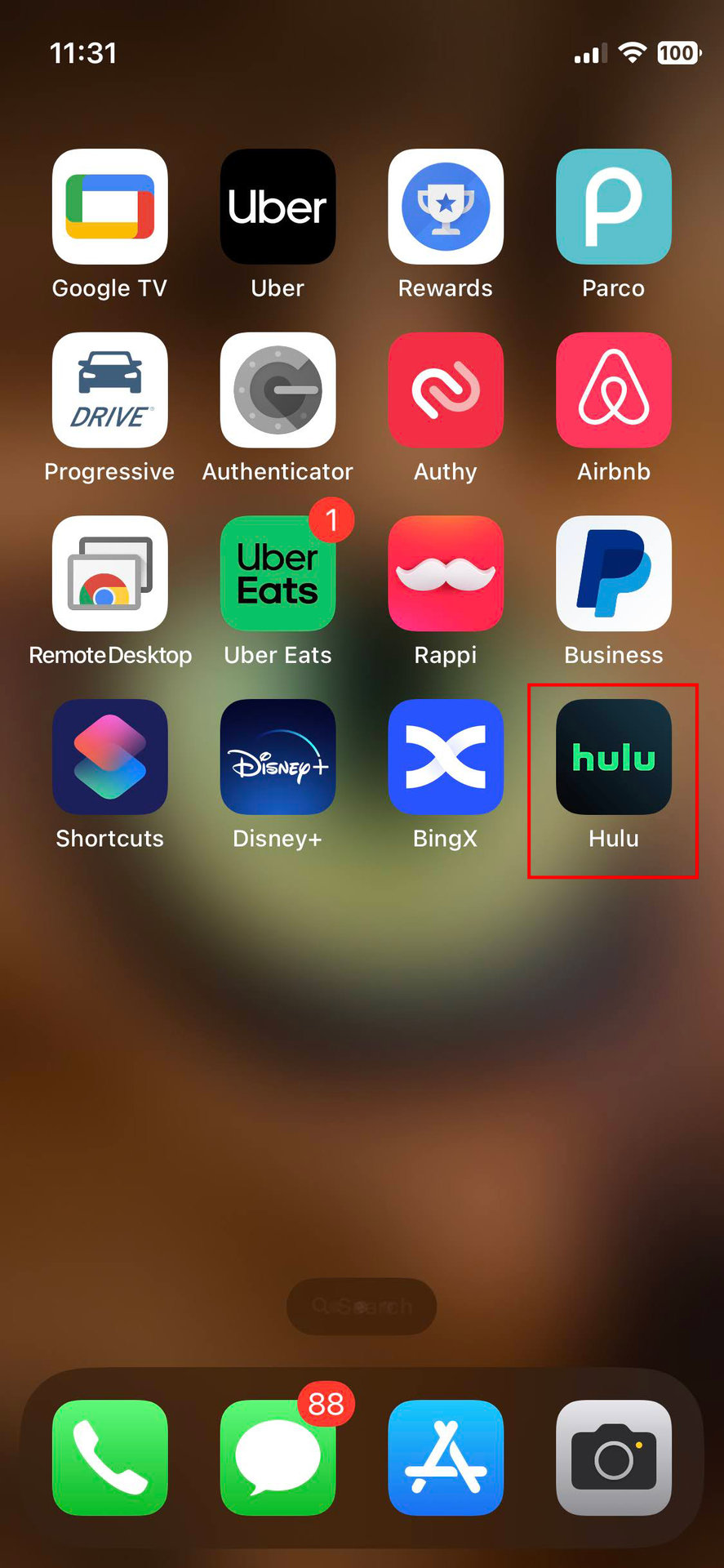 How to uninstall Hulu on iOS 1