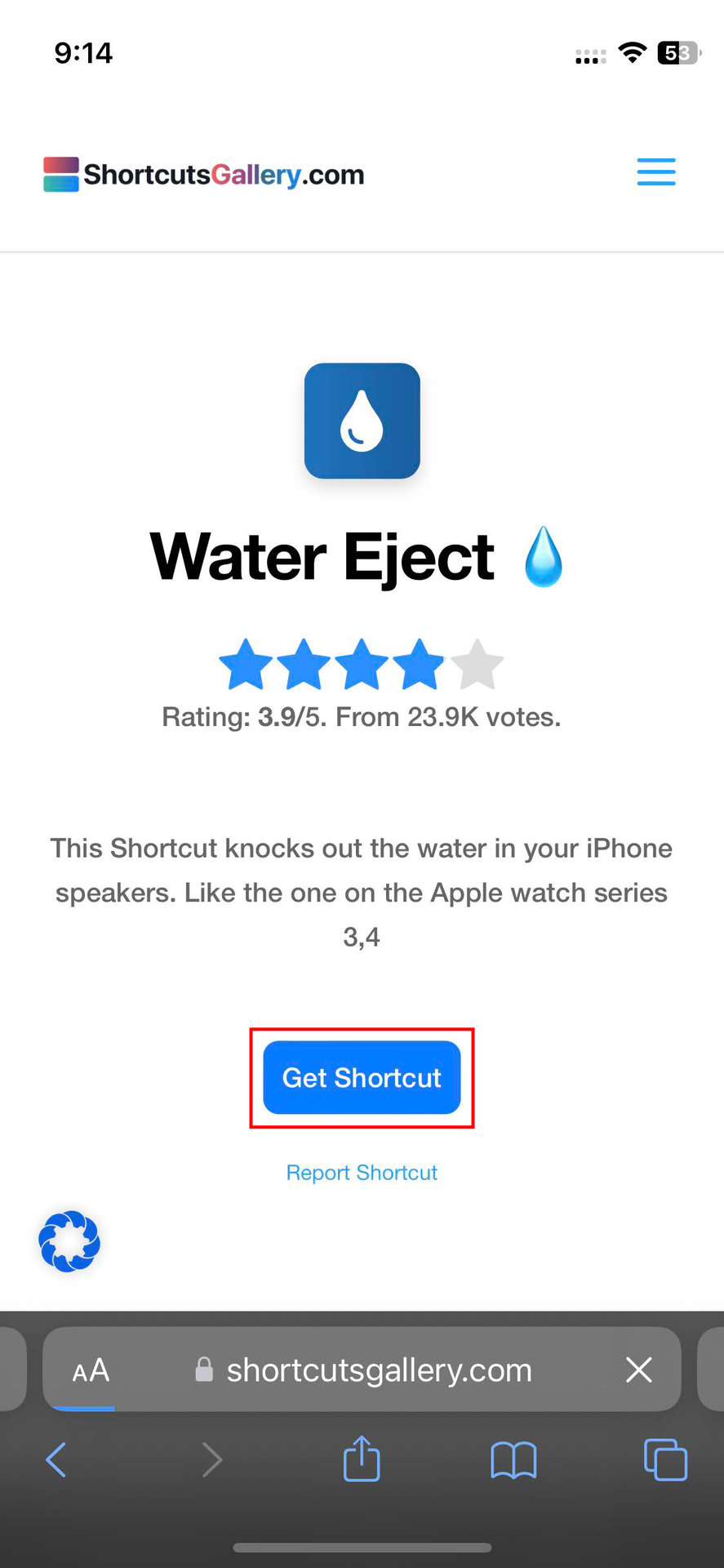 How to use Water Eject on iPhone 2