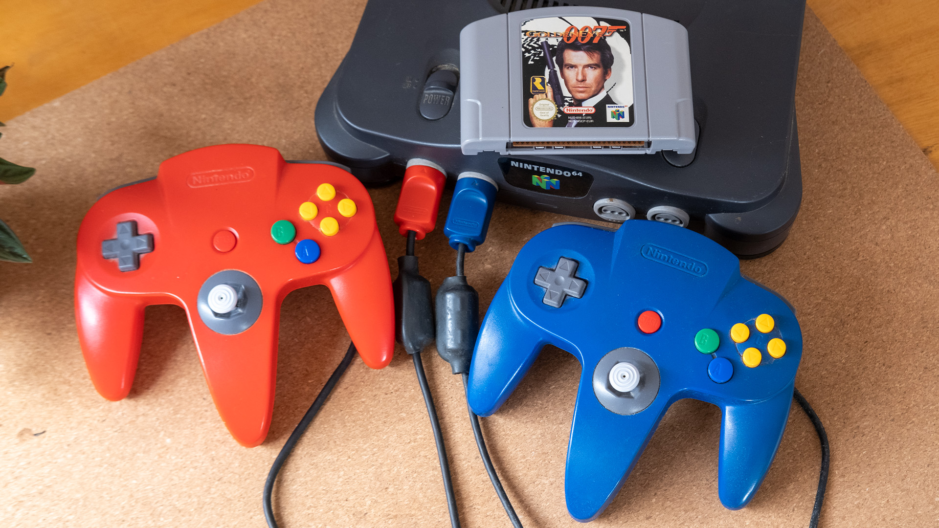 Connected N64 Controllers