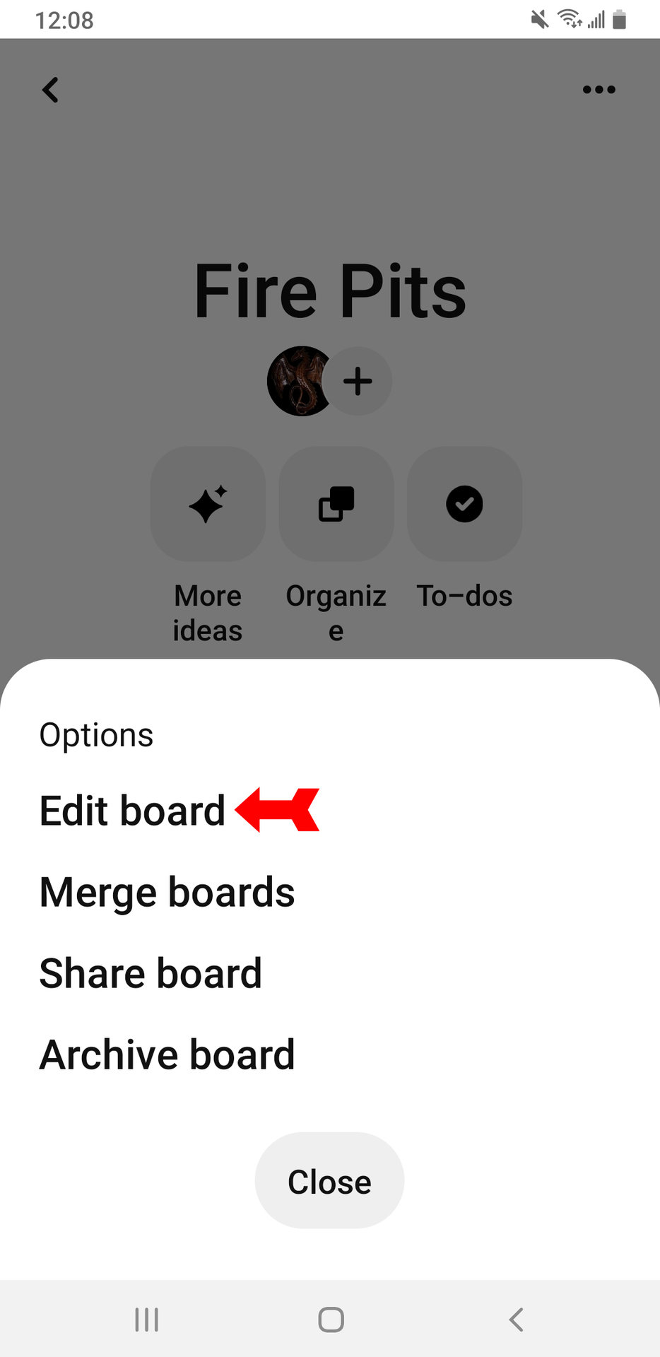 App Delete Board Edit Board