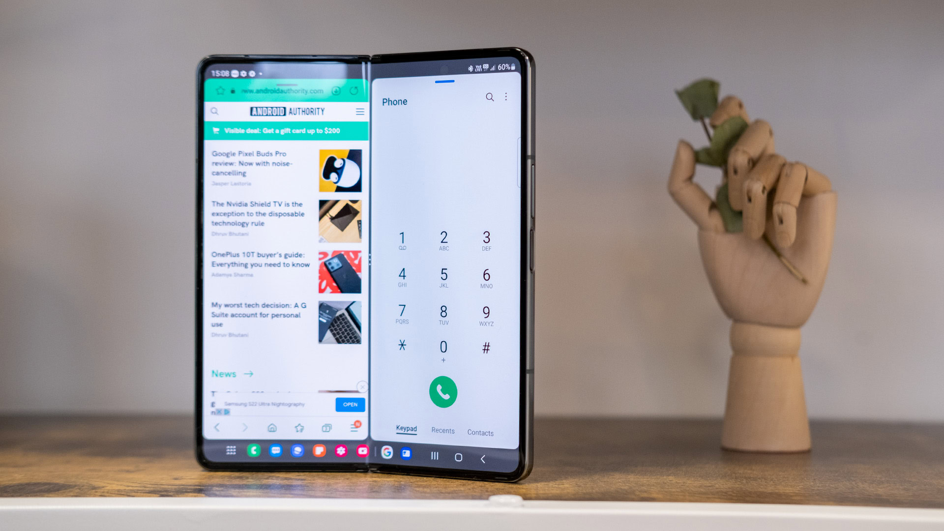 Samsung Galaxy Z Fold 4 aplicaciones duales