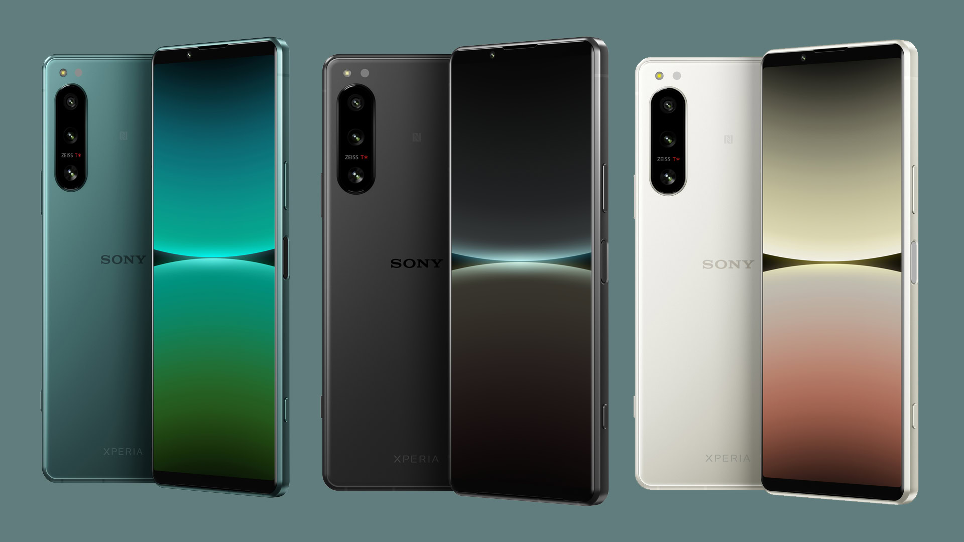 Sony Xperia 5 IV Hero Shot Tres Colores