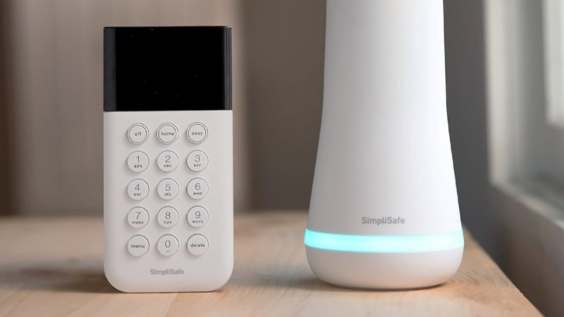 The SimpliSafe Base Station and Wireless Keypad