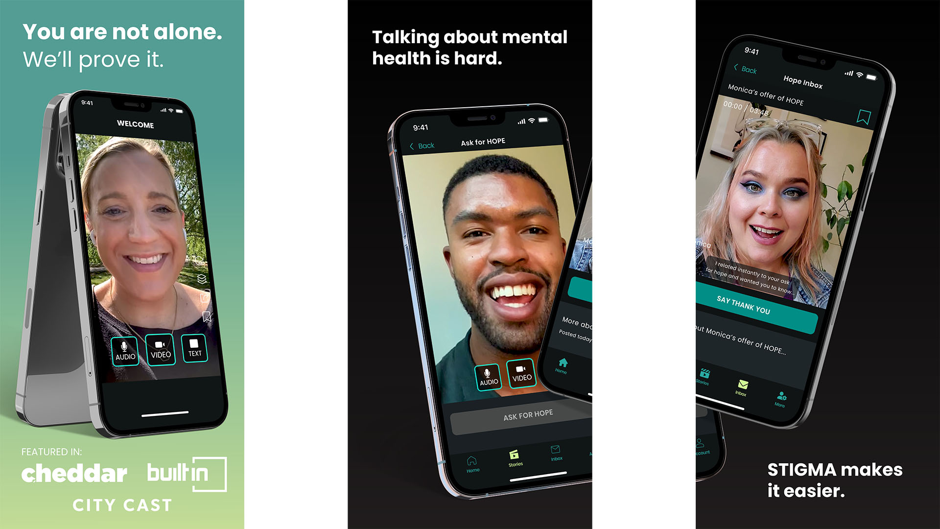 The Stigma App screenshot 2022