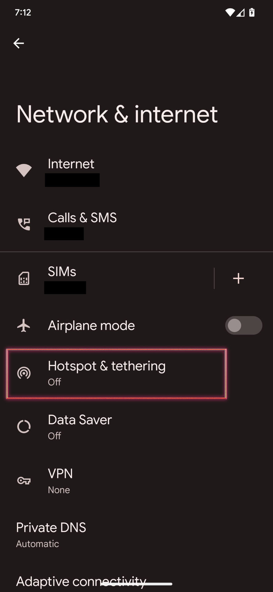 Turn on USB tethering on Android 13 2