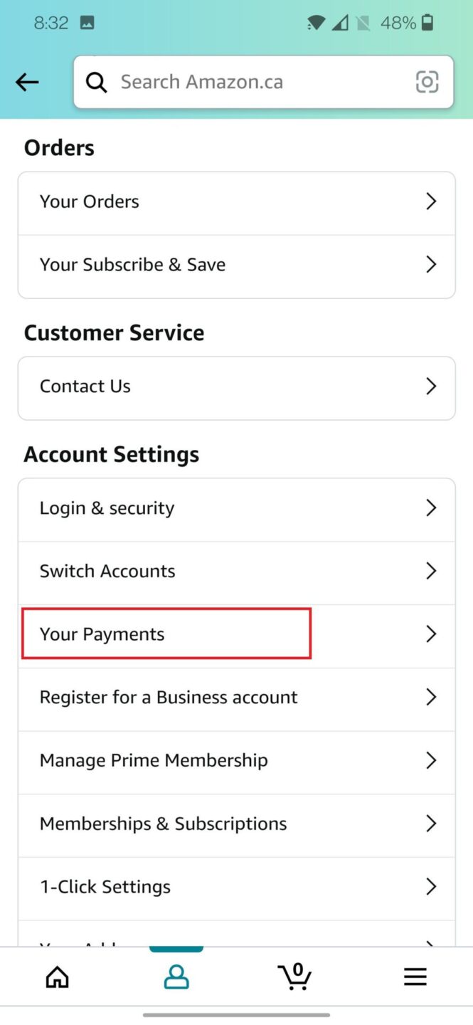 How to remove and delete a credit card from Amazon - Android Authority