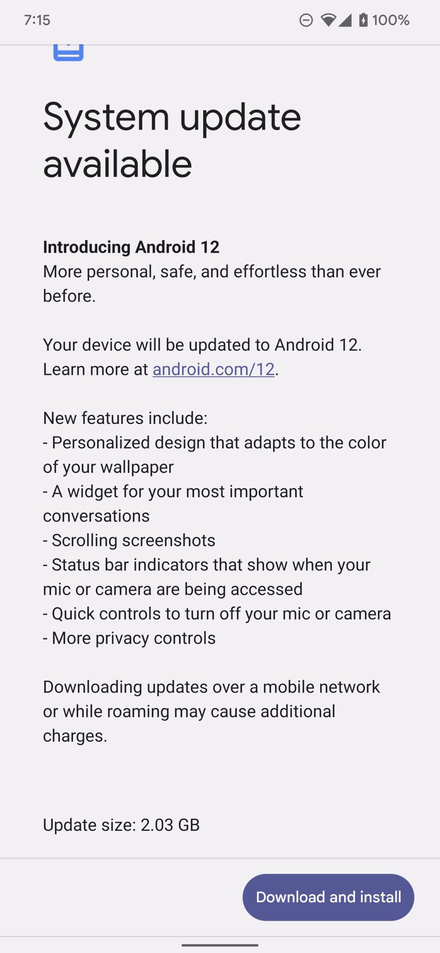 android 13 android 12 update pixels