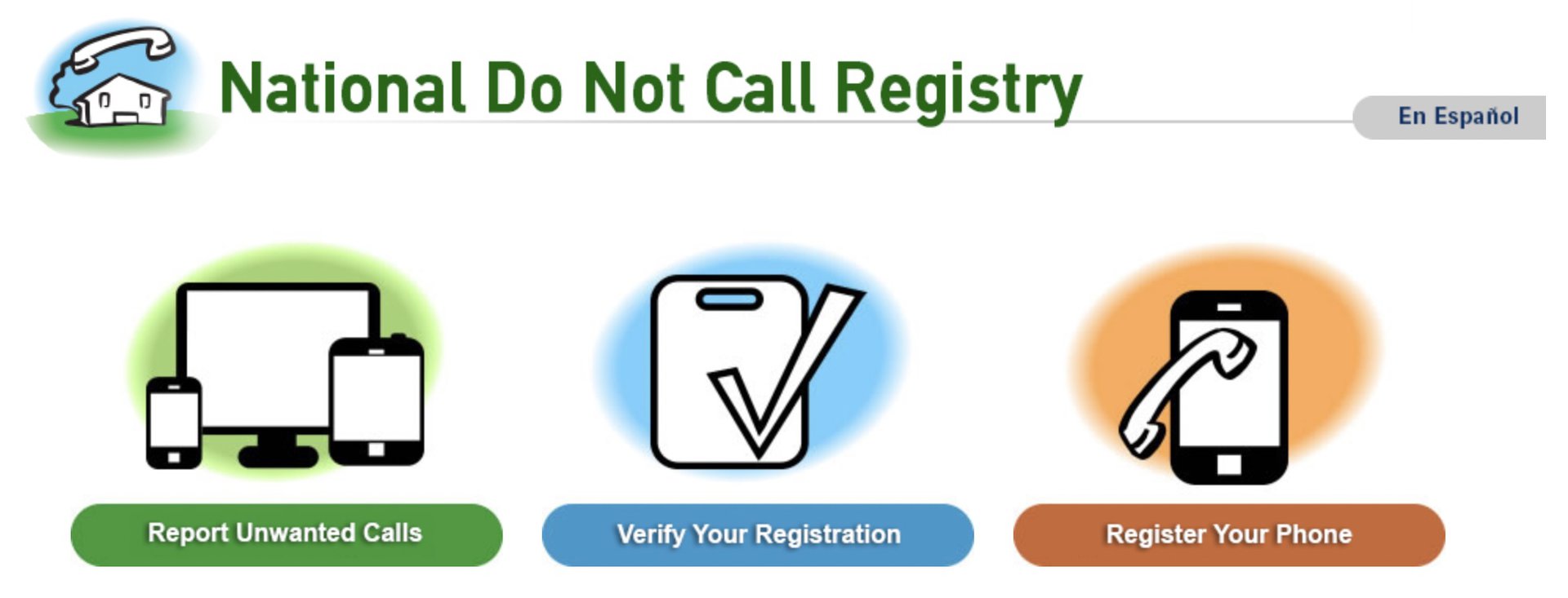 do not call registry US