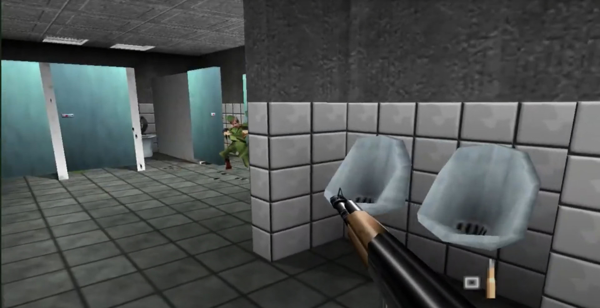 goldeneye nintendo64 toilet scene