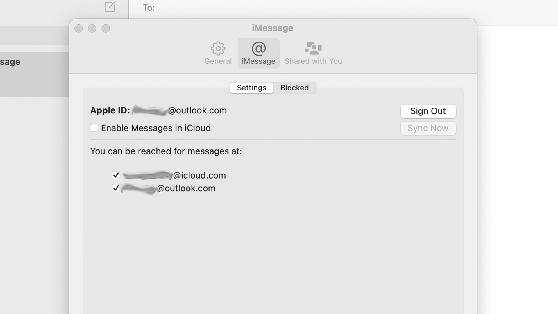 iMessage on Mac 1