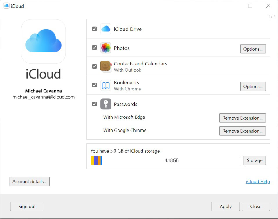 icloud for windows