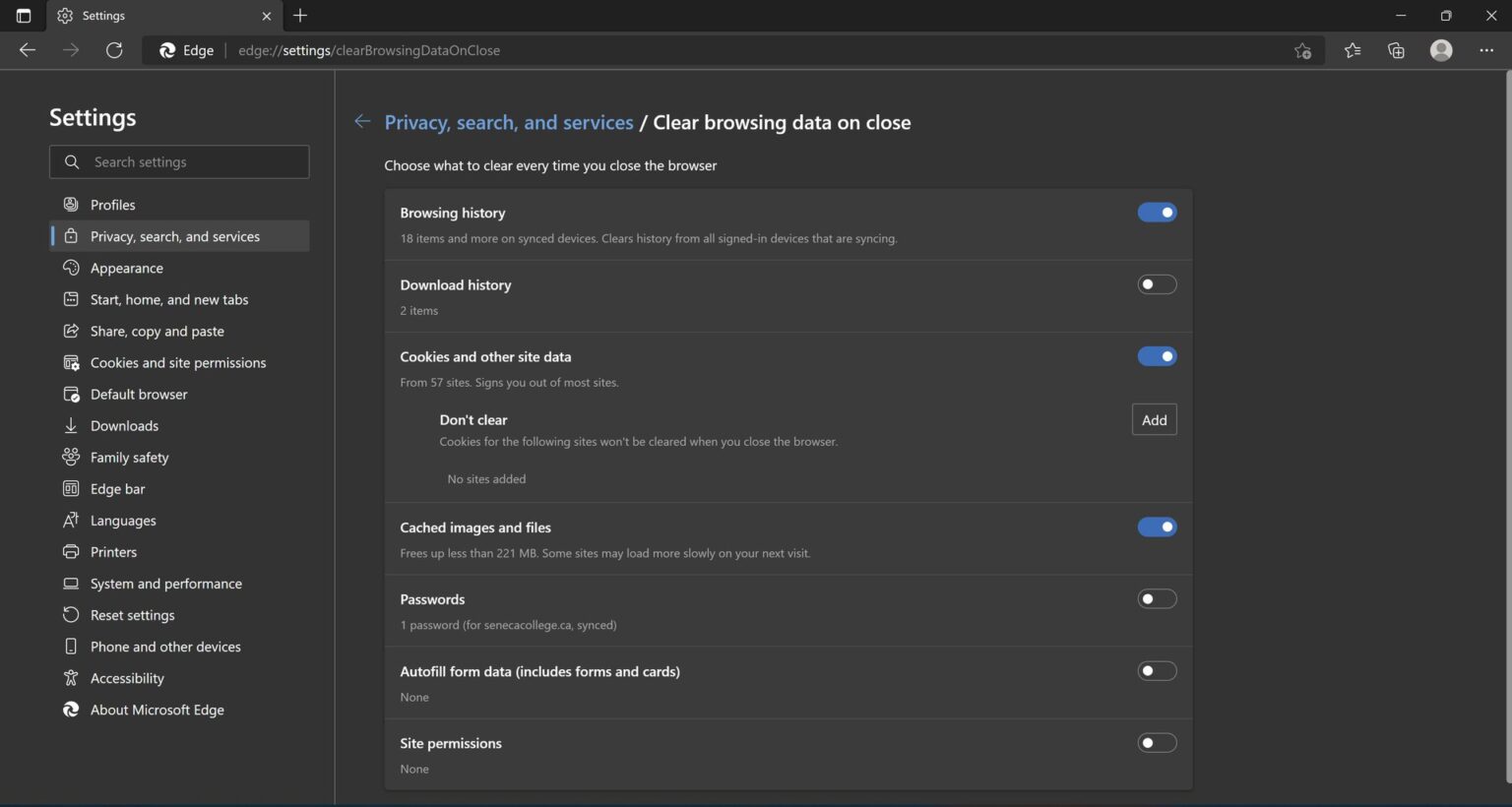 How to clear the cache in Microsoft Edge Android Authority