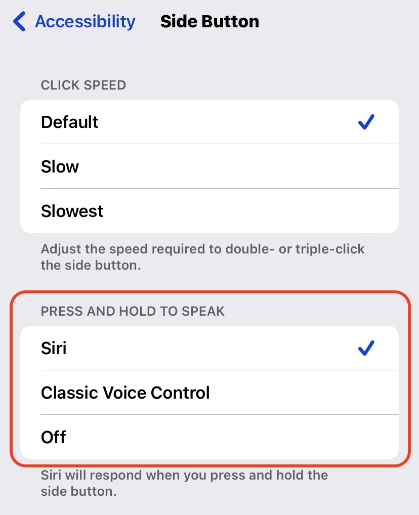 turn off voice control 2