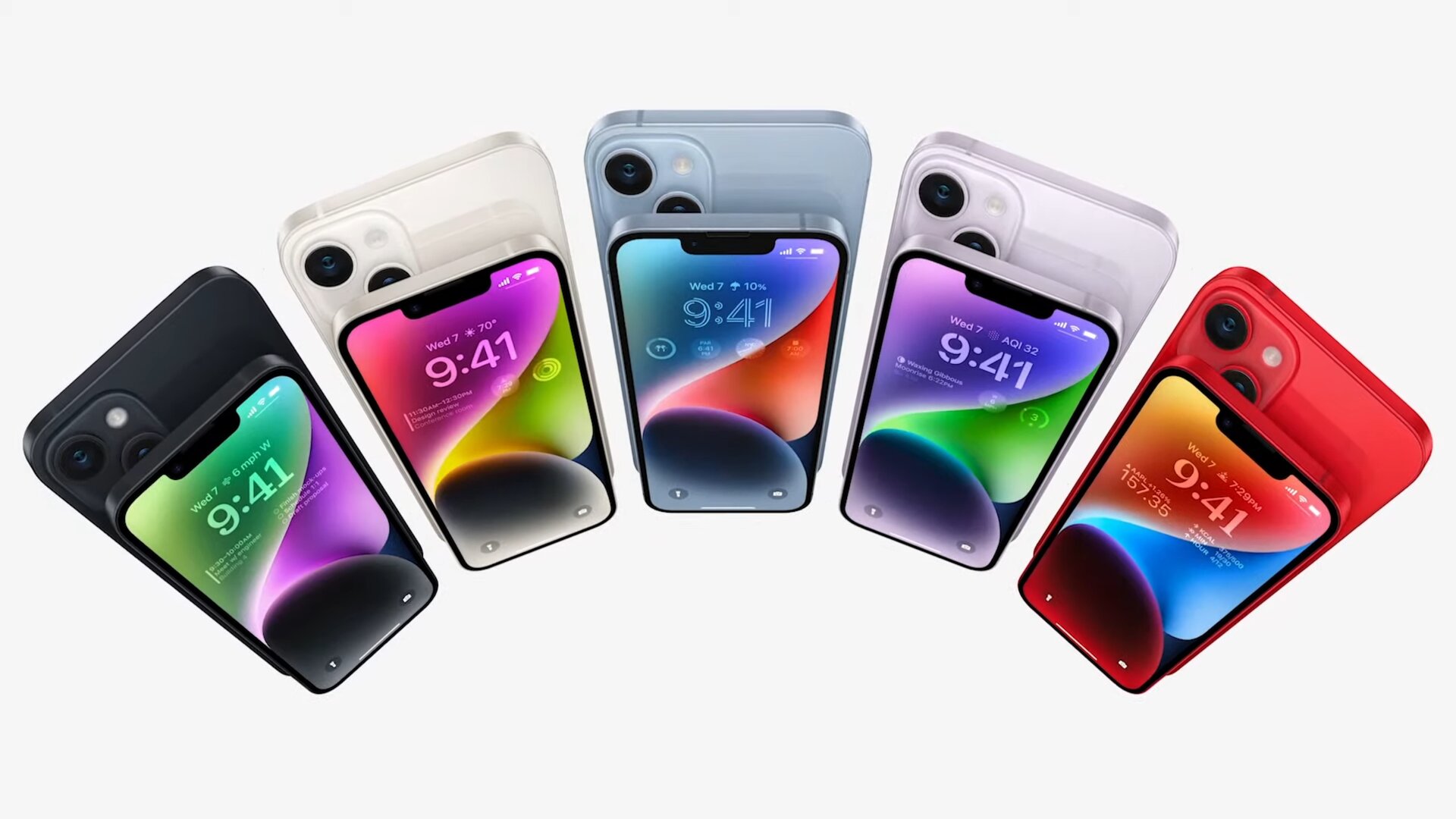 Apple Event 2022 iPhone 14 colors