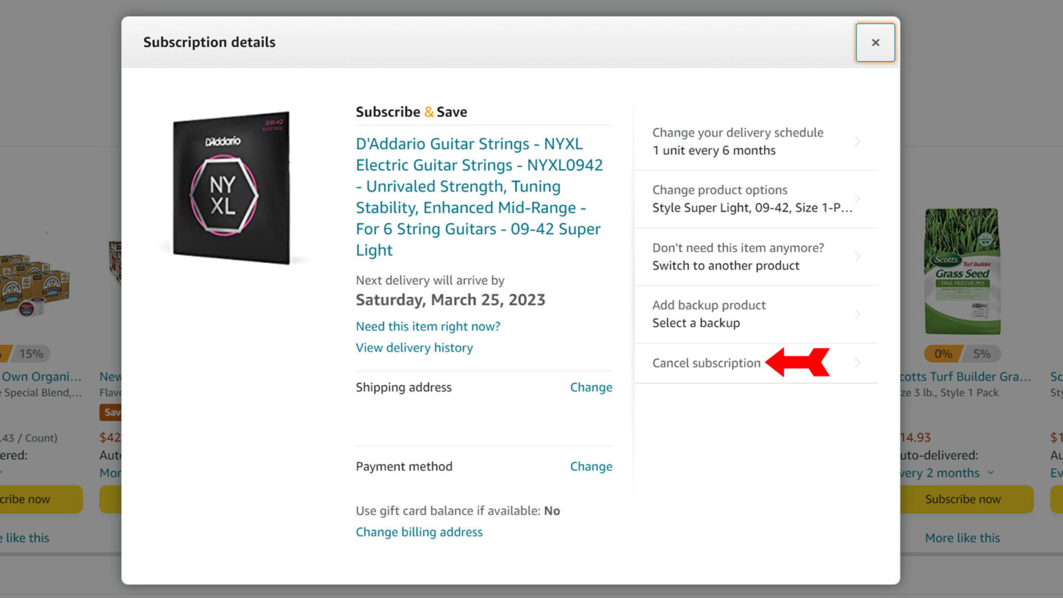 How to cancel or change your Amazon Subscribe & Save orders