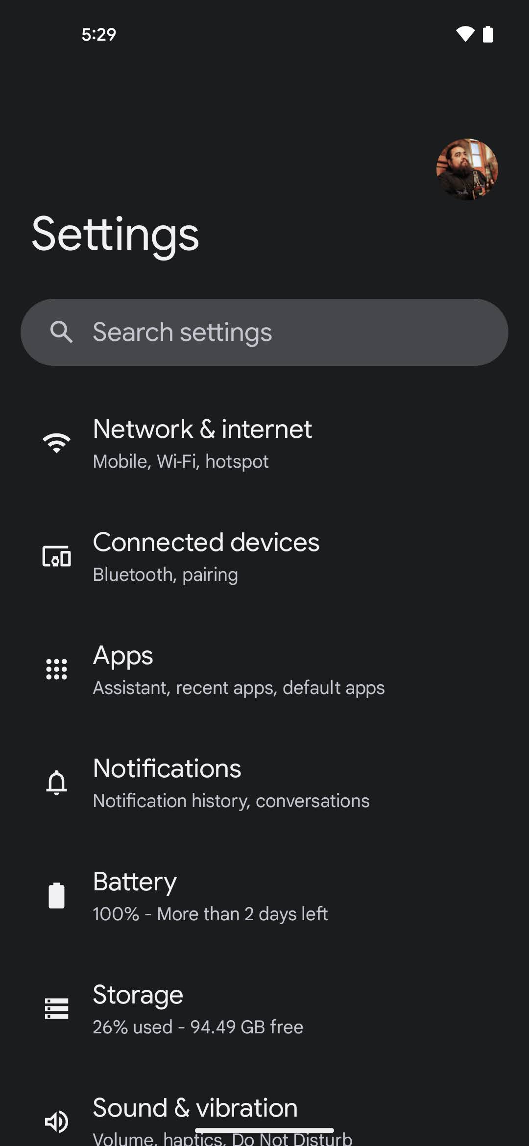 Change notifications in Android app 1