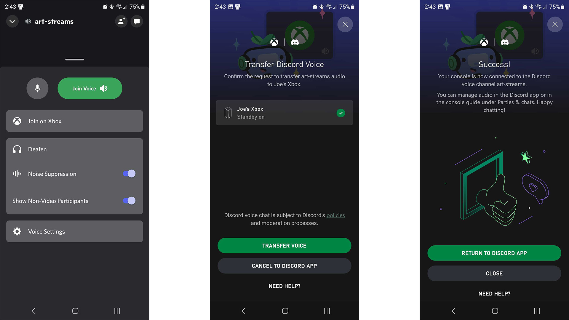 Discord Join on Xbox Mobile