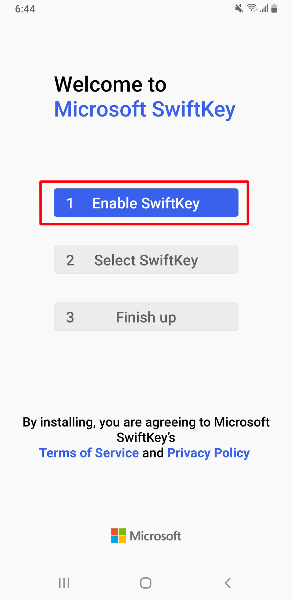 Download Swiftkey Activate Button