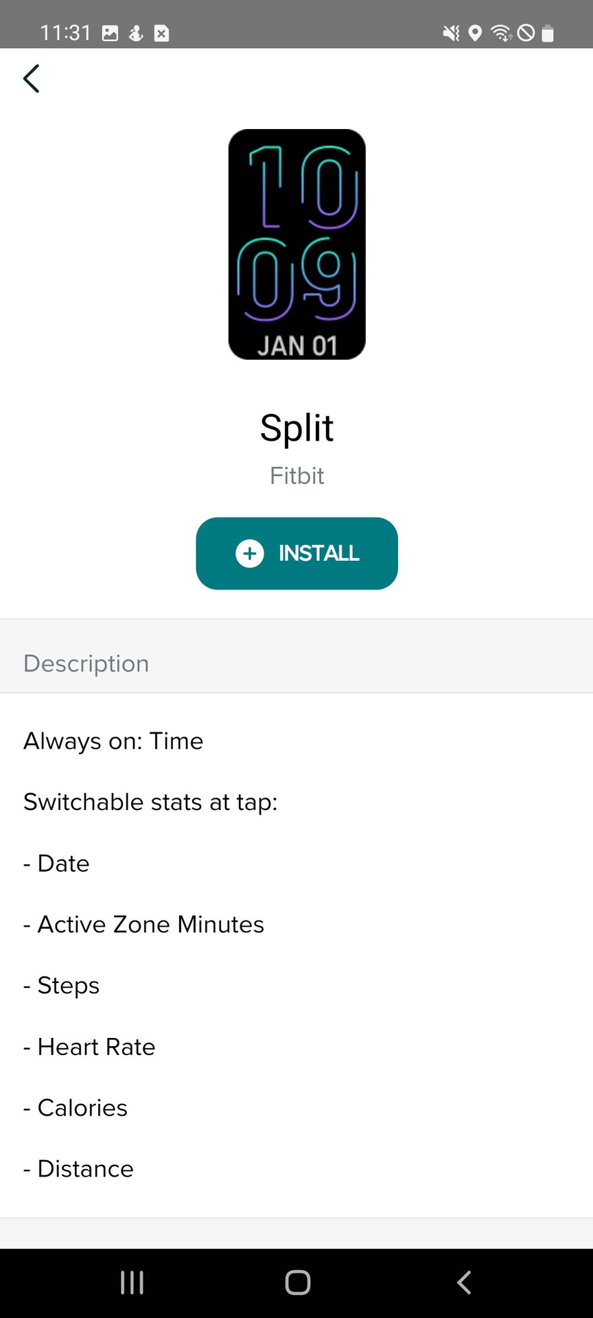 Fitbit Inspire 3 Watch face Install