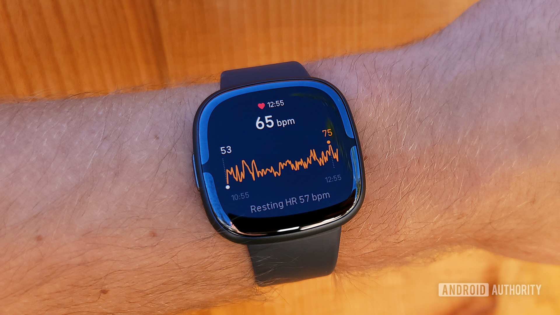 Fitbit Sense 2 check heart rate graph
