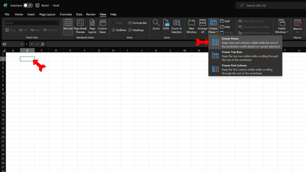 How to freeze cells in Excel - Android Authority
