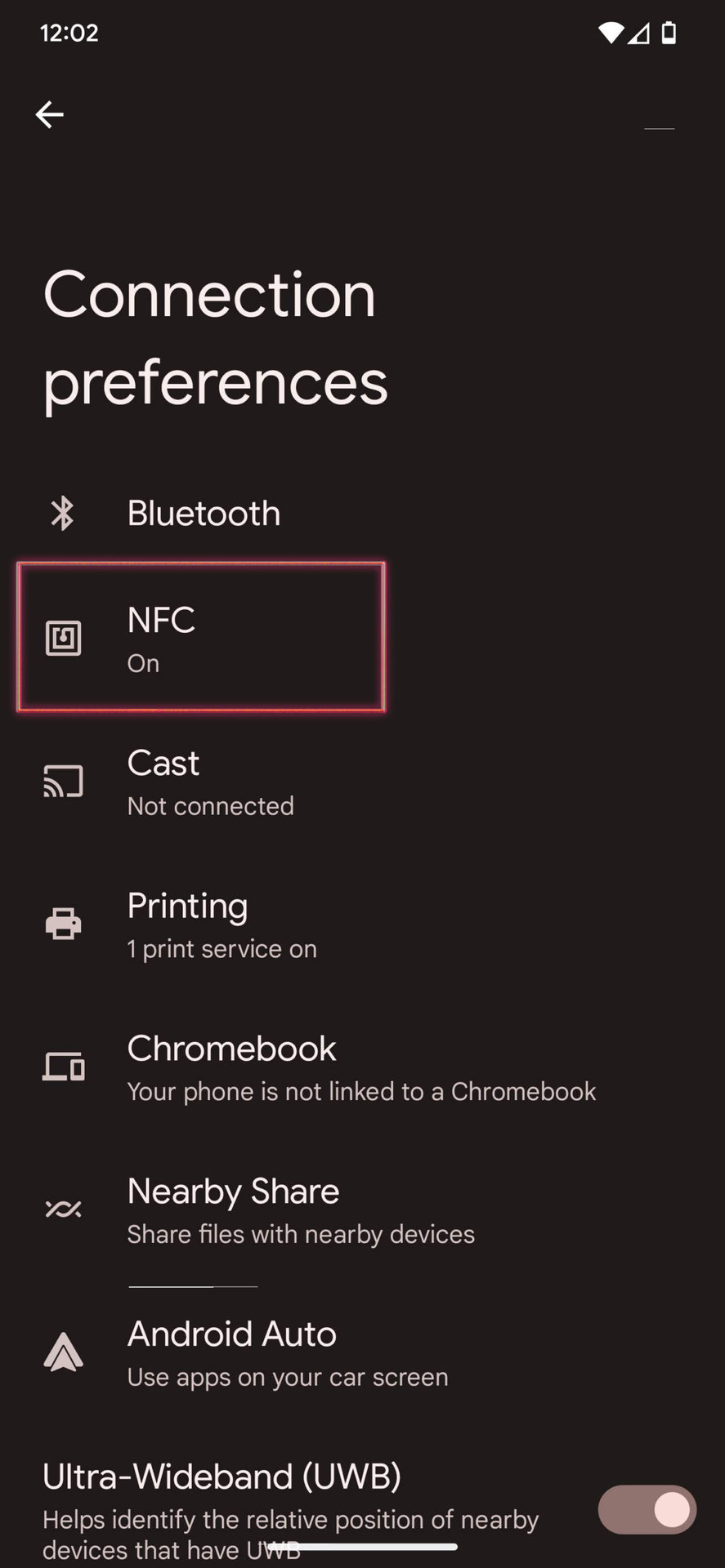 How to activate NFC 3