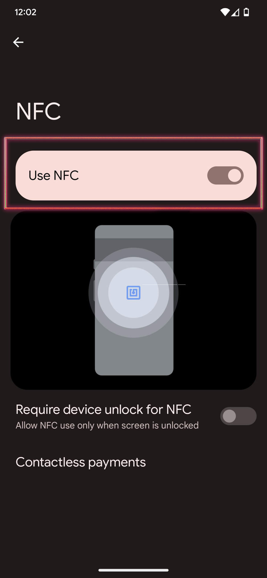 How to activate NFC 4